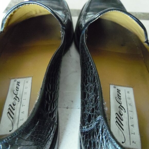 mezlan genuine ALLIGATOR shoes mens size 10 vanderbill? idk - Picture 3 of 12